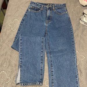 Split Hem Nasty Gal Jeans